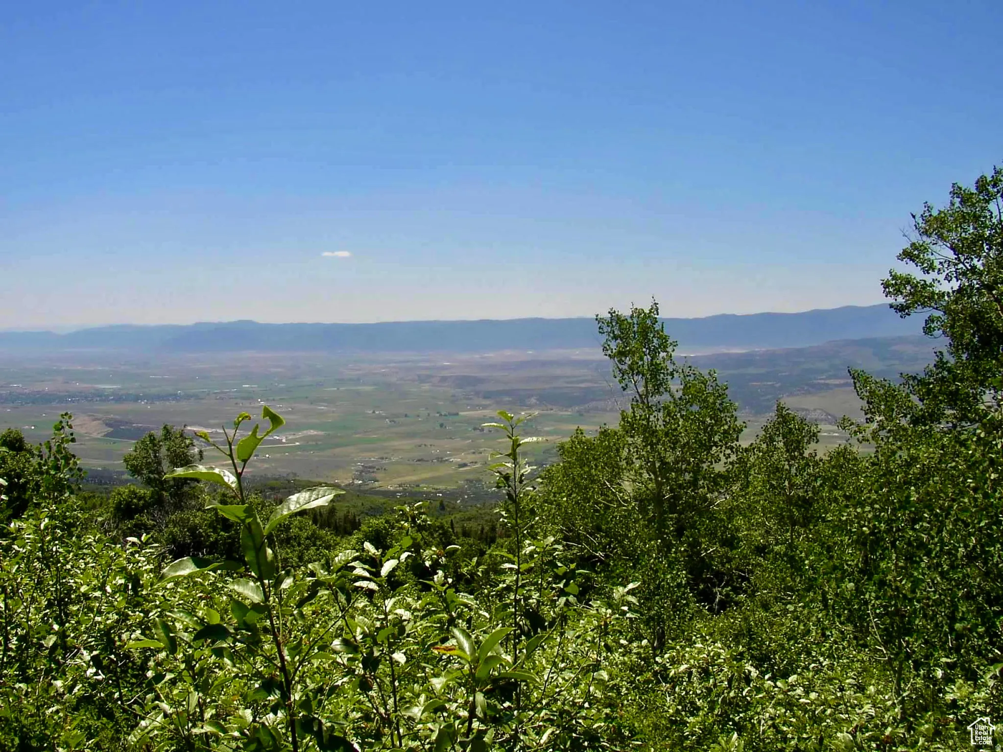 View of the valley