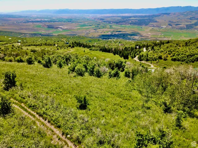 Rolling hills and valley view