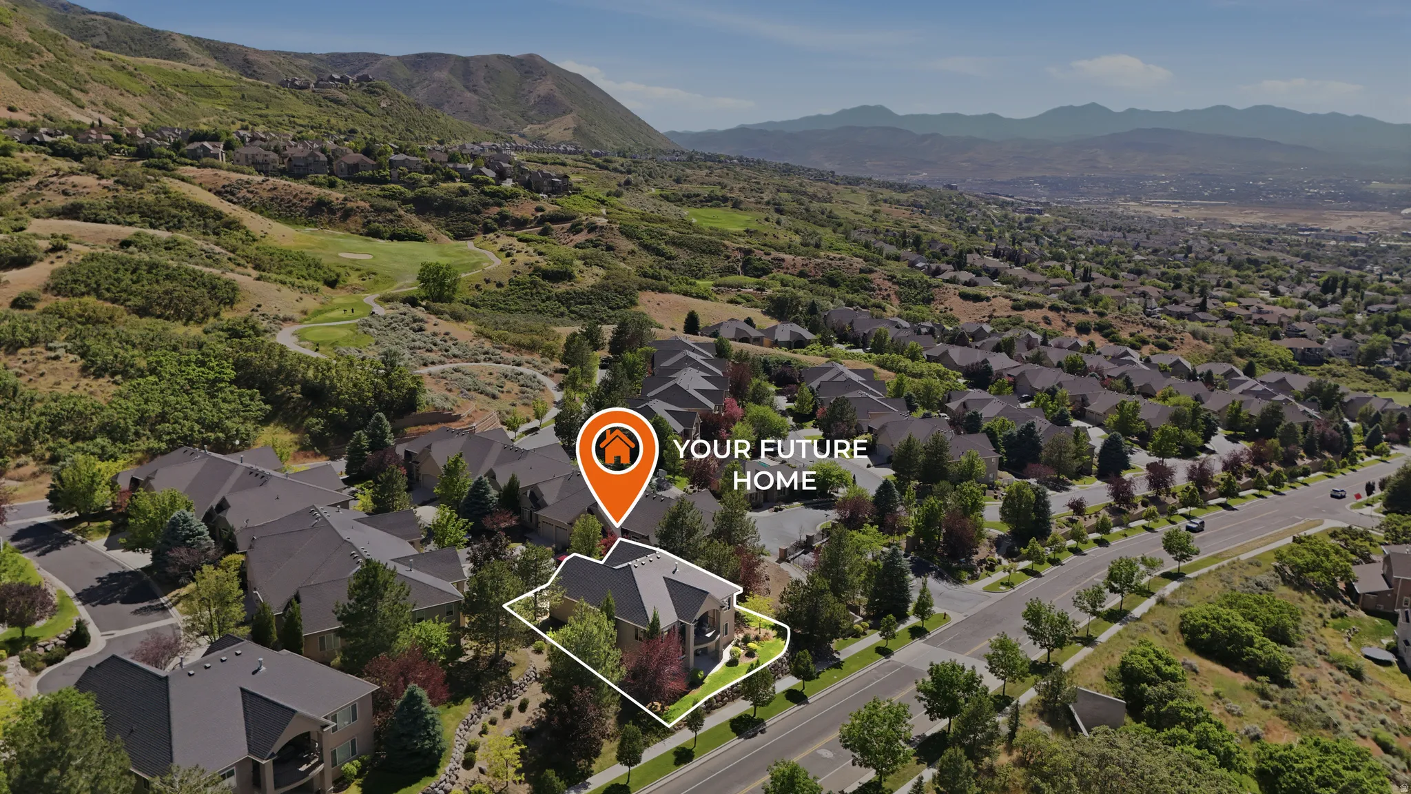 Aerial property overview