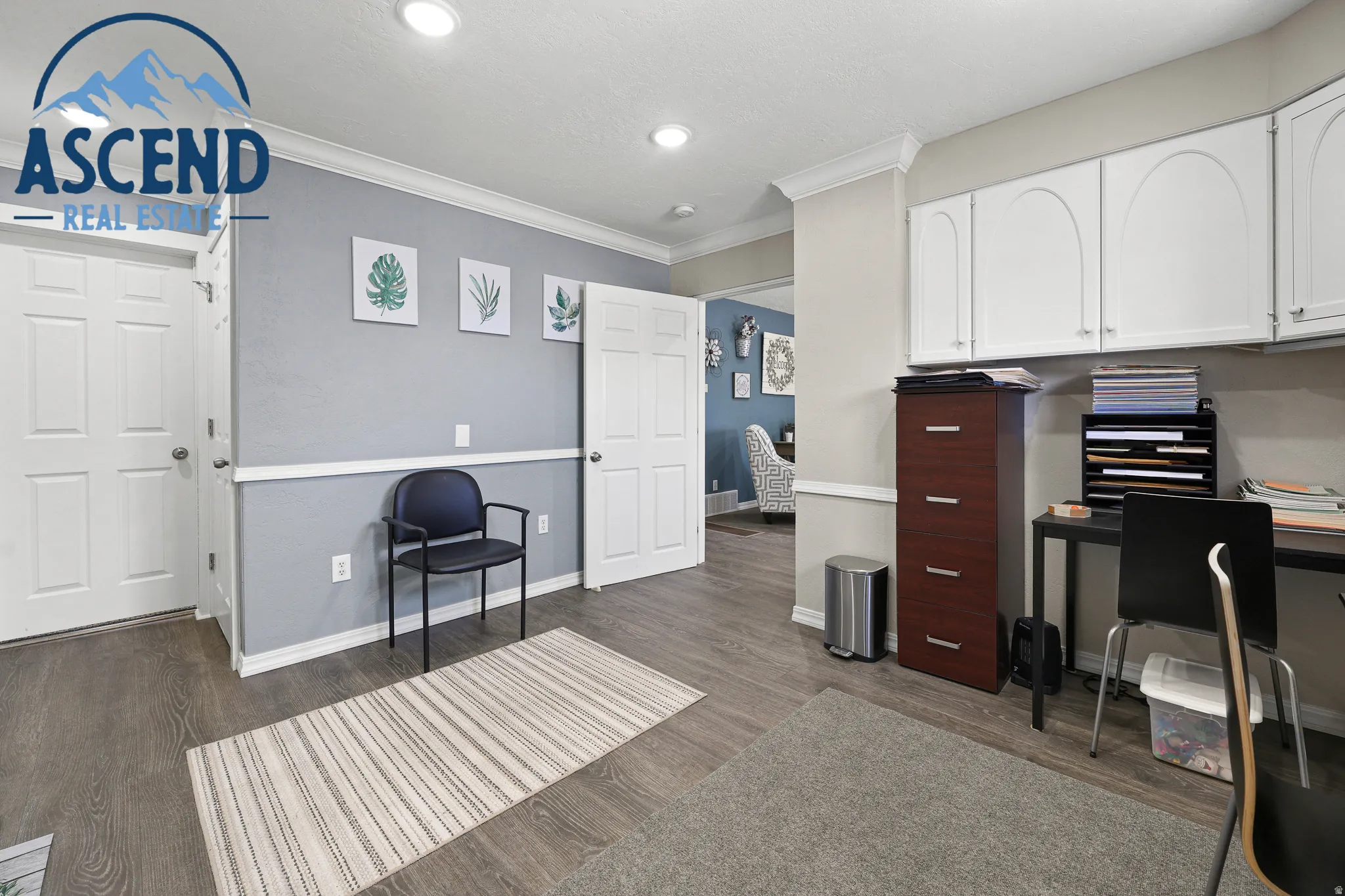 4th office with exit to the covered deck and ramp.
