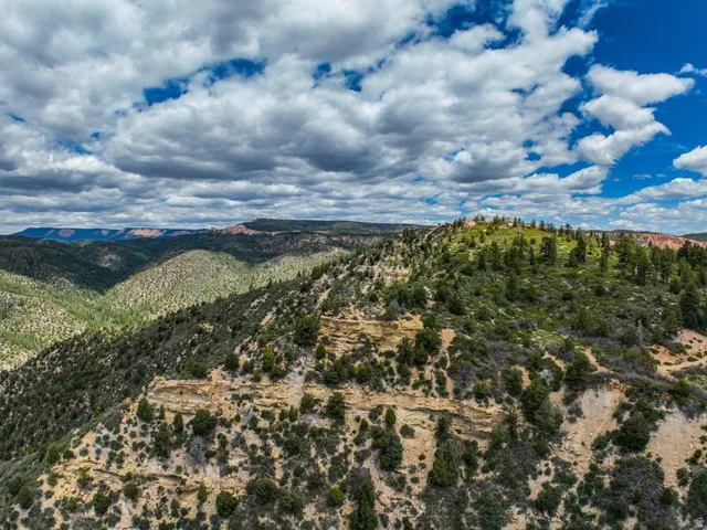 Expansive natural landscape featuring rolling hills and distant mountains
