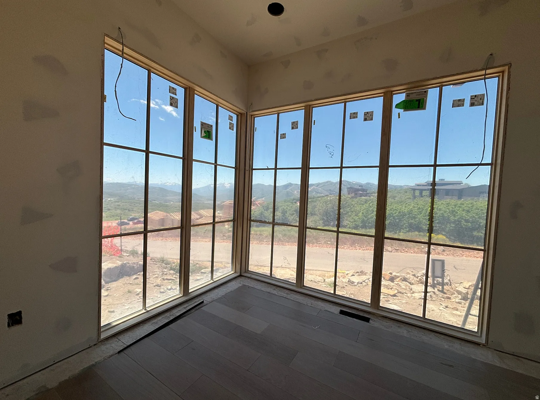 Incredible views from the Owner's retreat offering broad panoramic scenery