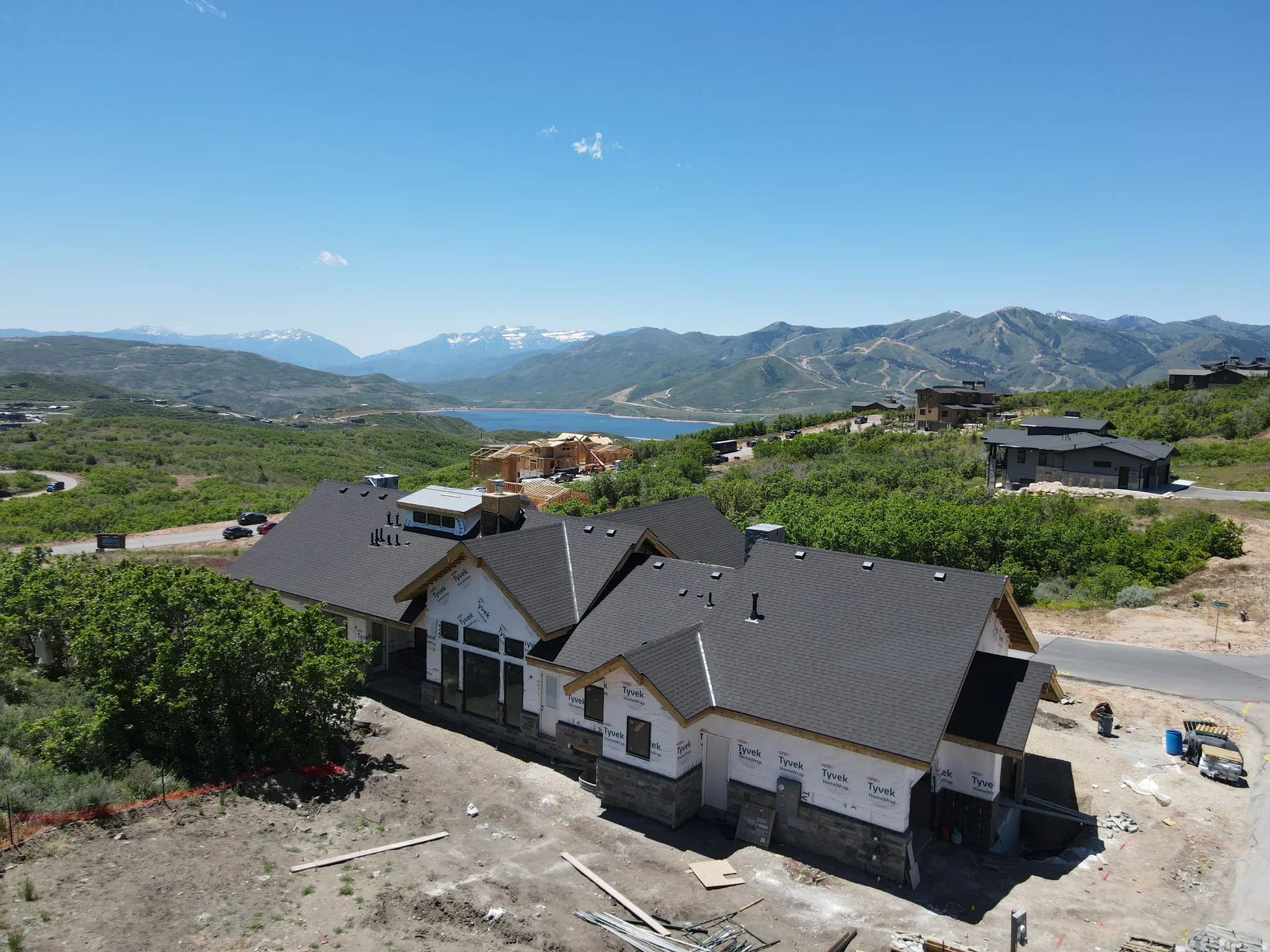 Panoramic view from the roof
