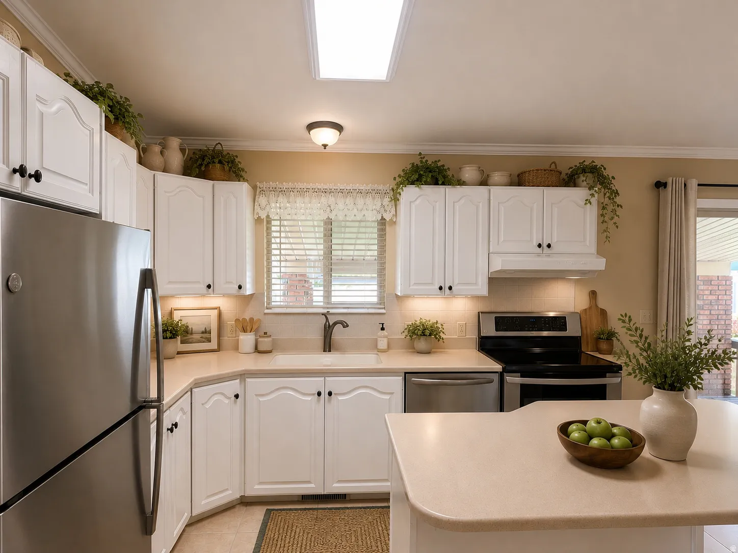 VIRTUALLY STAGED KITCHEN