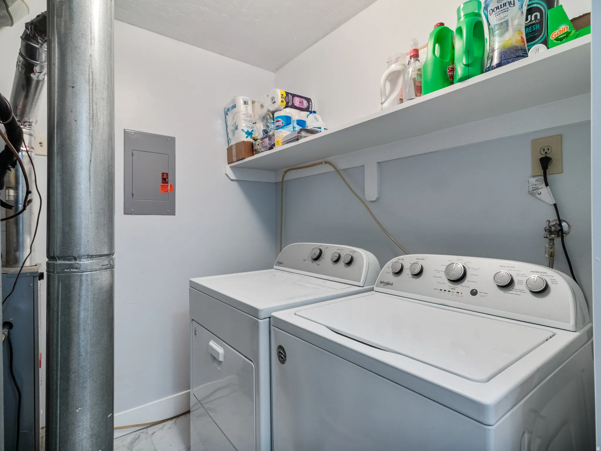 Dedicated laundry room.