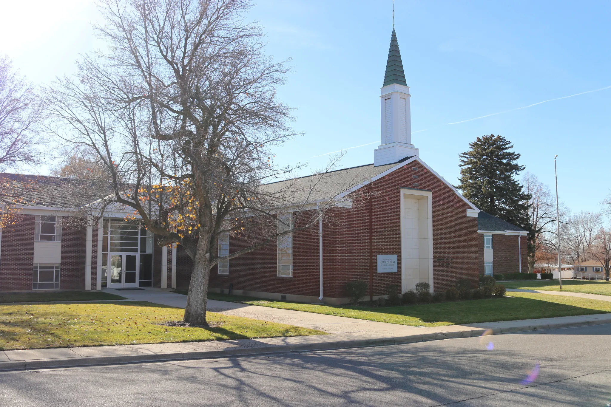 Brick building