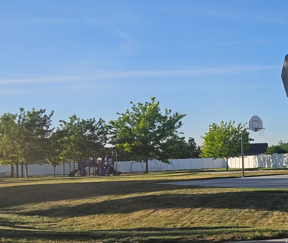 Community playground.