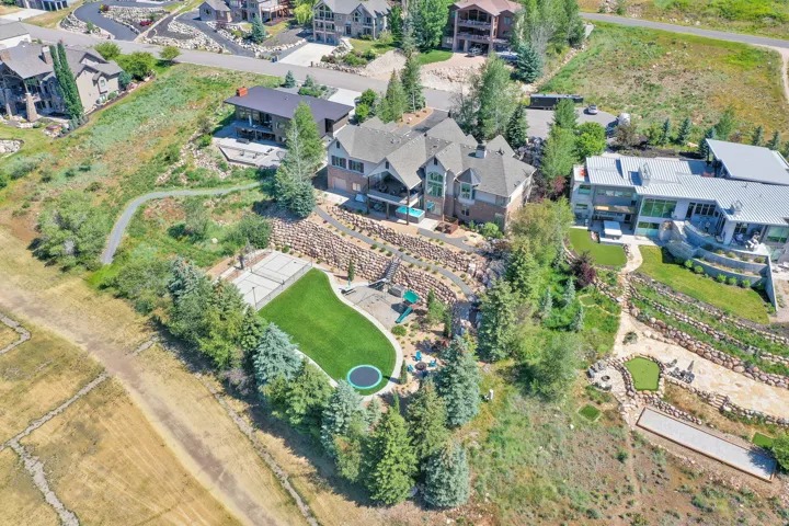 Expansive property featuring a multi-level residence with a large backyard