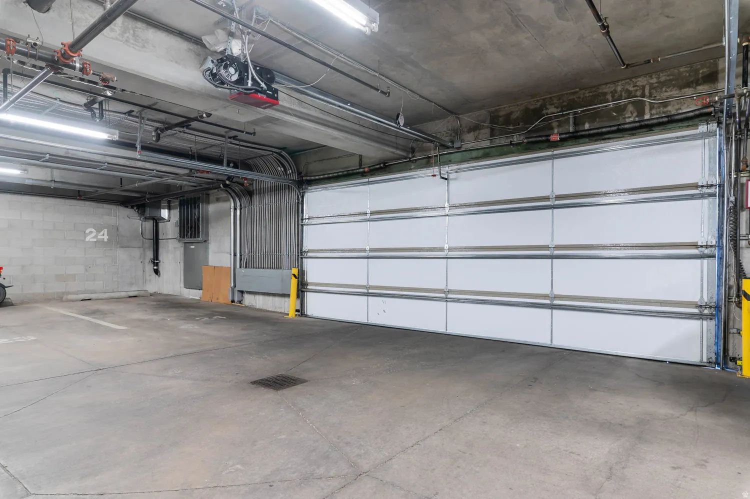 Dedicated parking space inside Garage