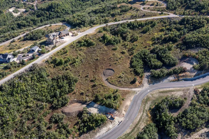 Developing property with paved road access and established infrastructure