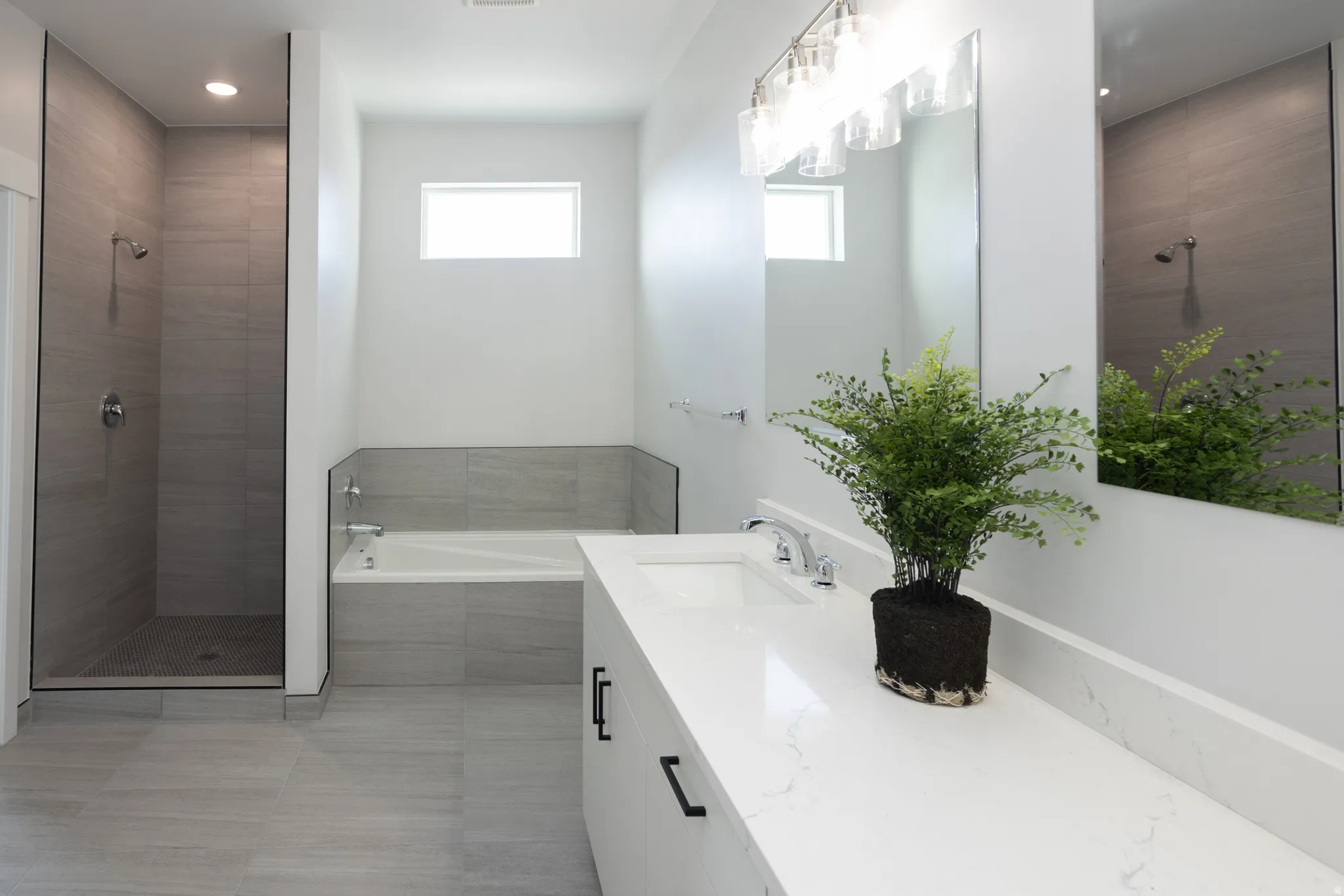 Master bath picture is from the Model. Interior floor plan may vary, same upgraded features
