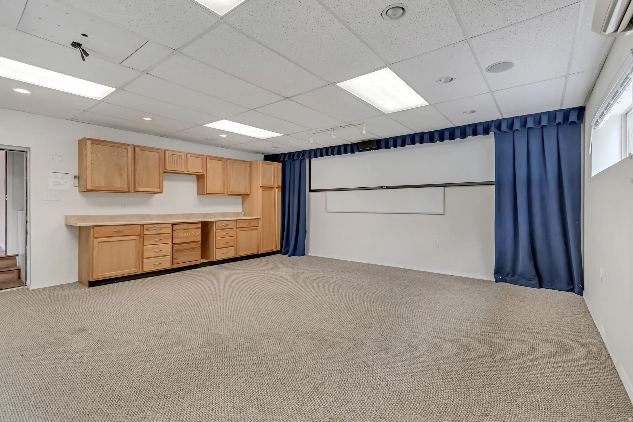 Converted 2 car garage to livable space another angle