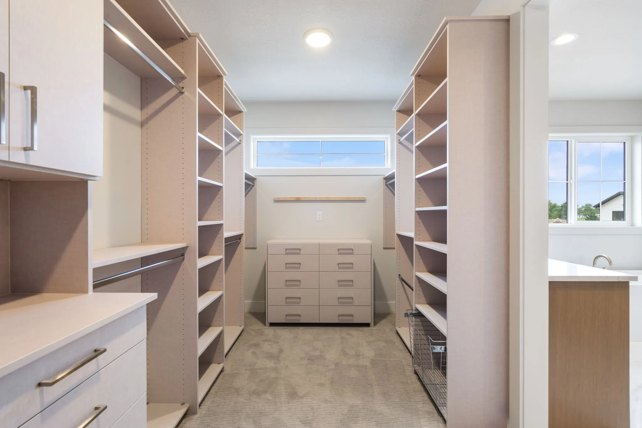 Primary walk-in closet