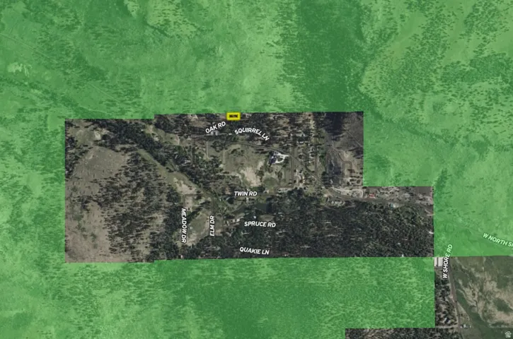 Aerial Map. Illustrating the geographic location and surrounding infrastructure of the property