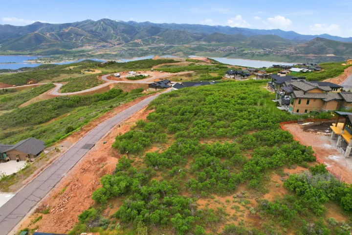 Expansive lot featuring natural, varied elevation and surrounding green foliage