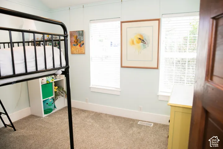 Bedroom #3  with two large windows