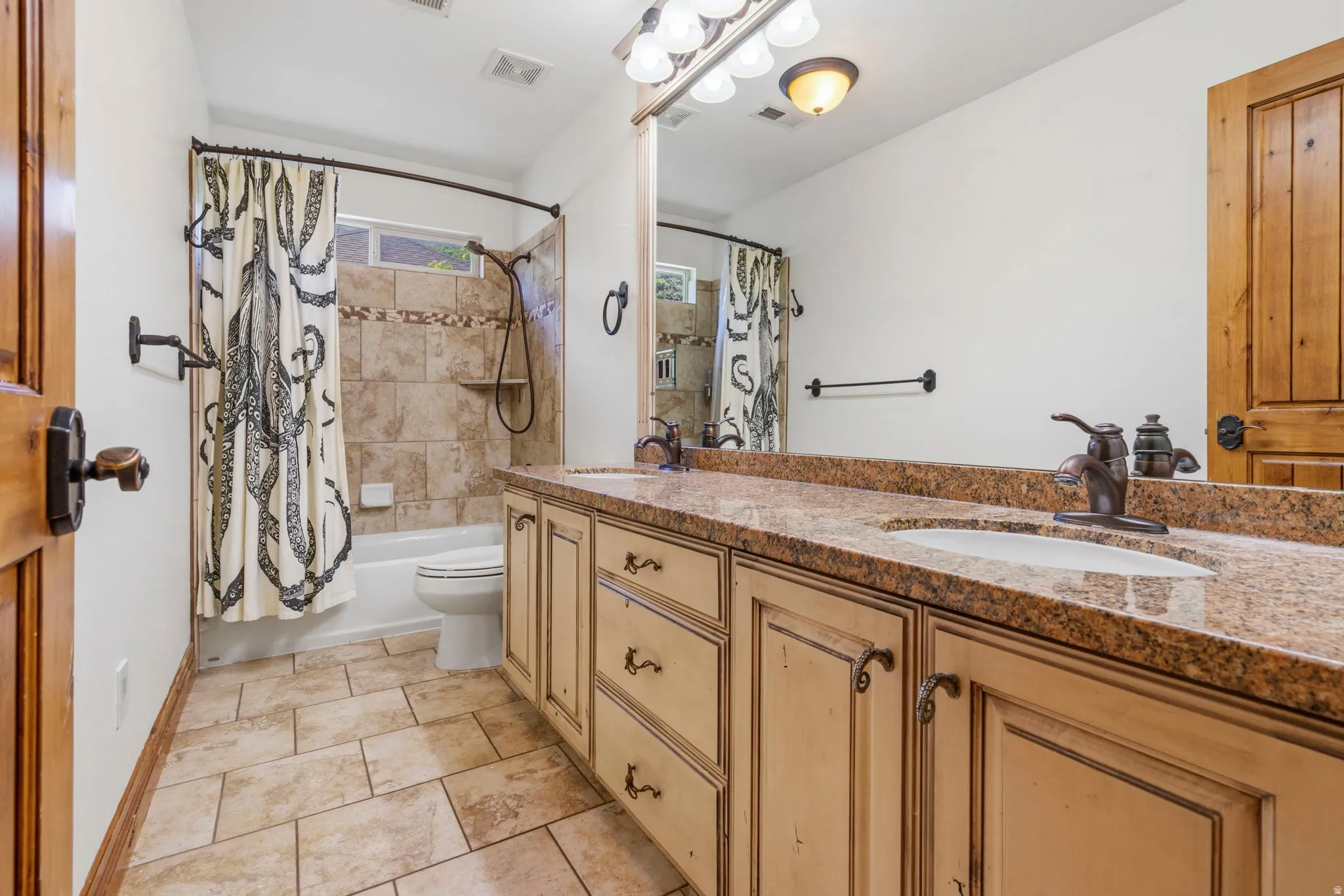 Second level full bathroom