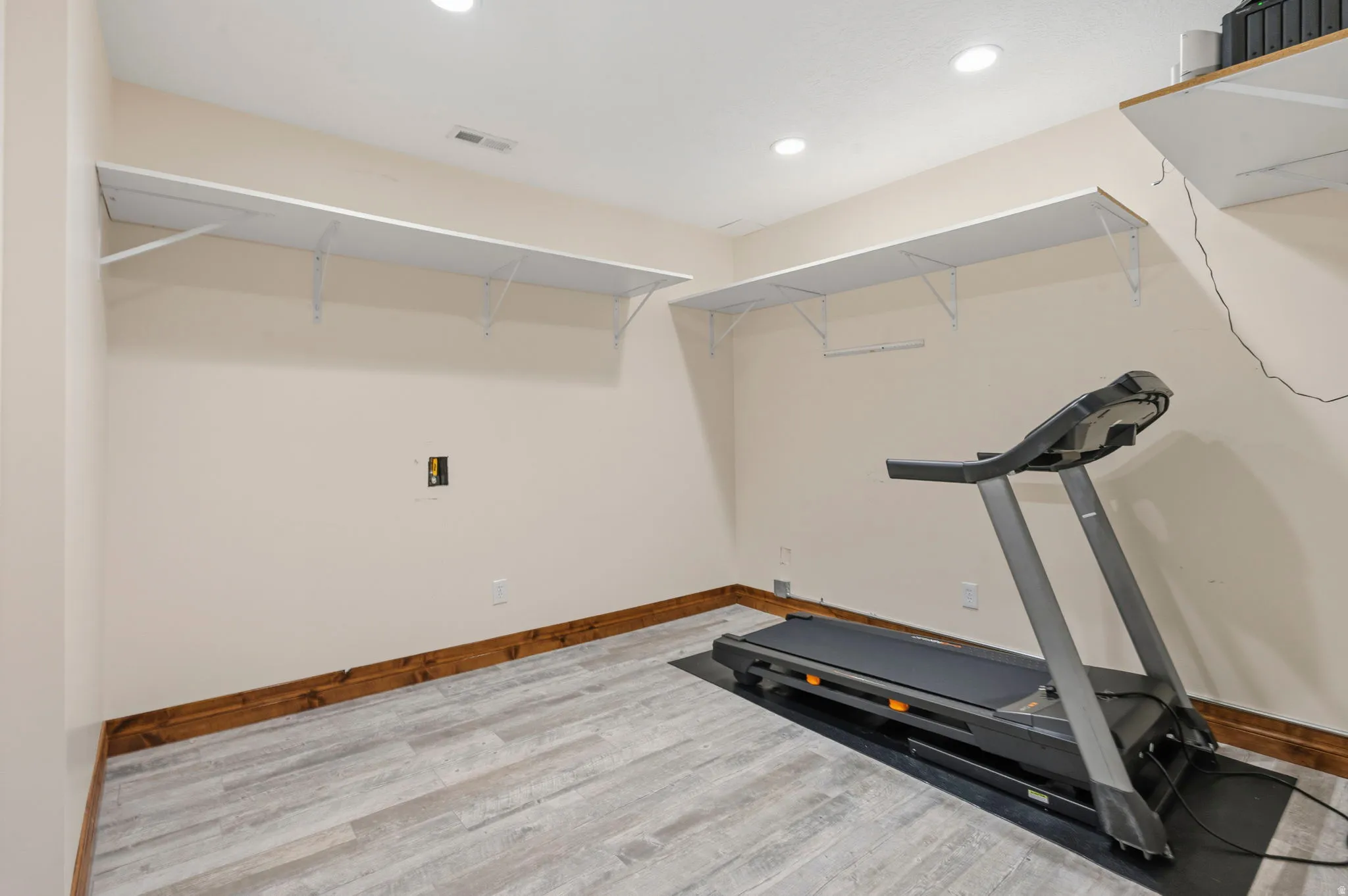 Extra basement storage room
