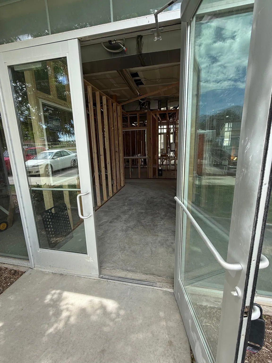 Exterior entry