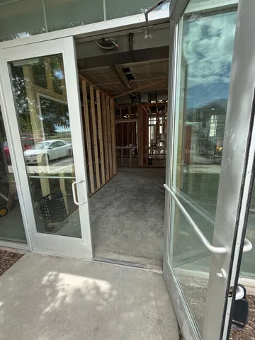 Exterior entry