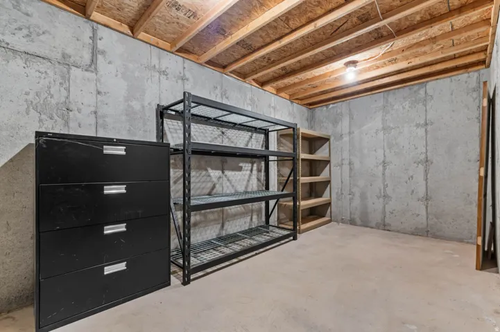 Basement cold storage