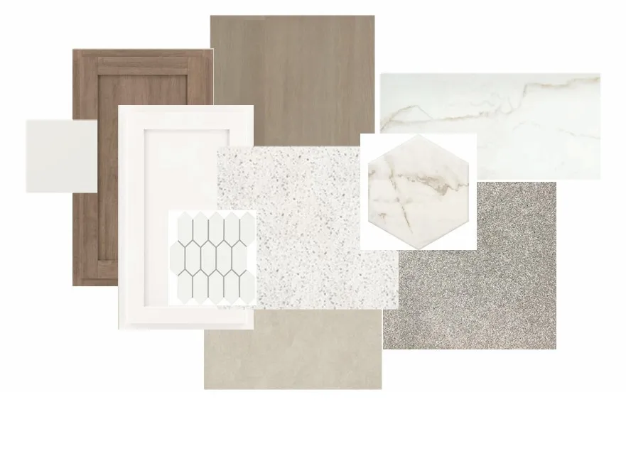 Included interior design finishes.