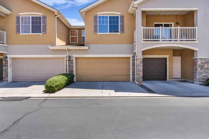 Attached 2-car garage offering secure parking and additional storage.
