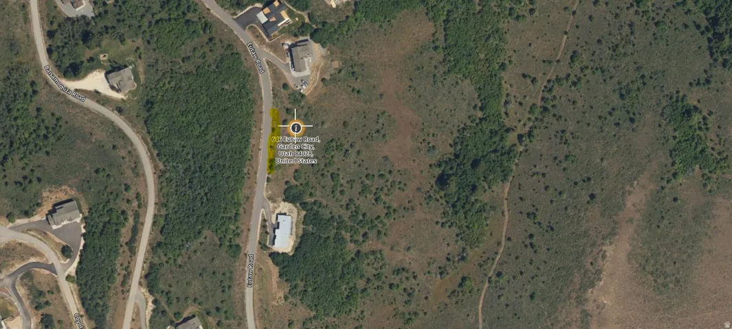 Aerial Map. Displaying the geographic location of the property and surrounding structures