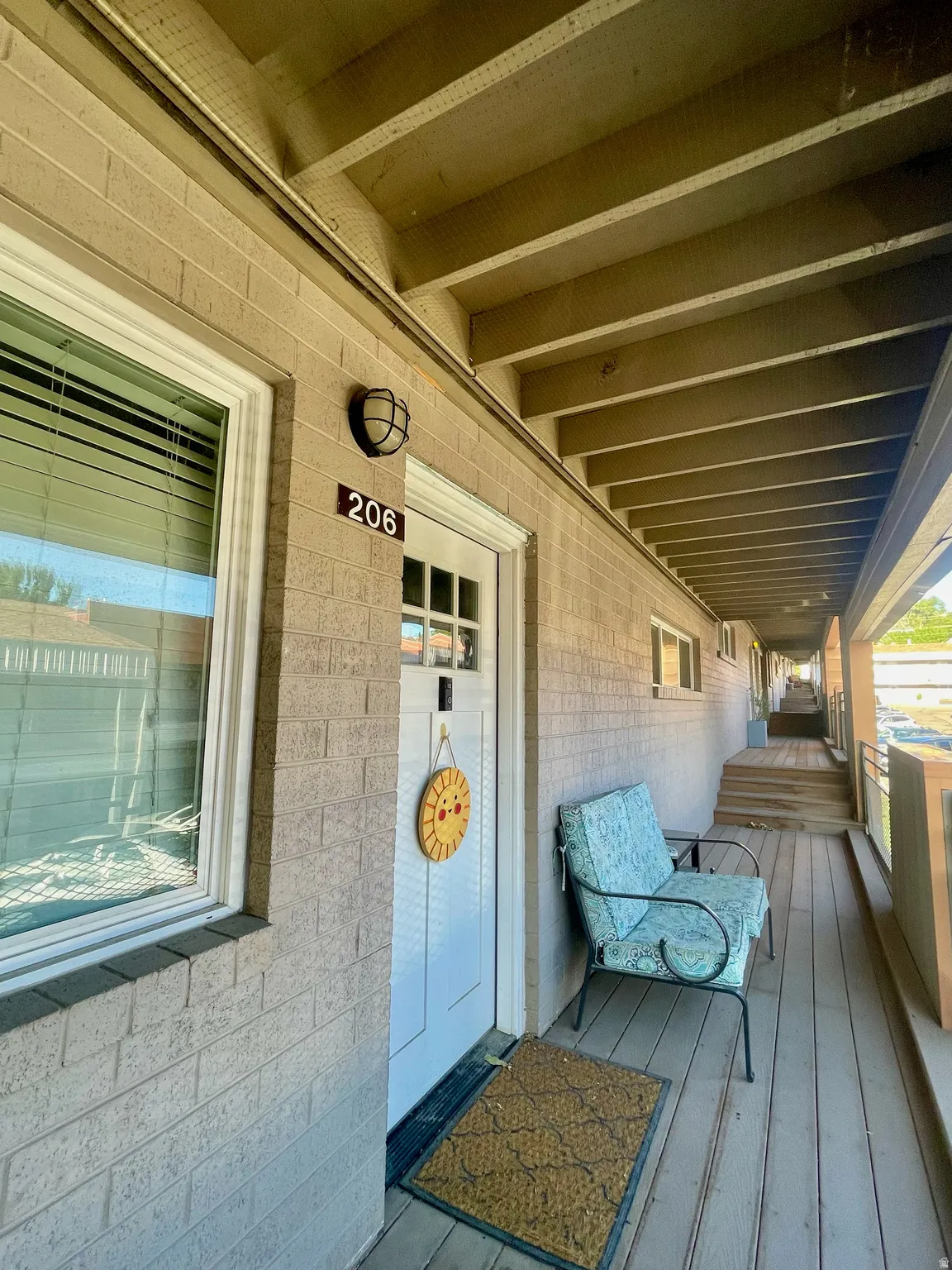 Exterior entry