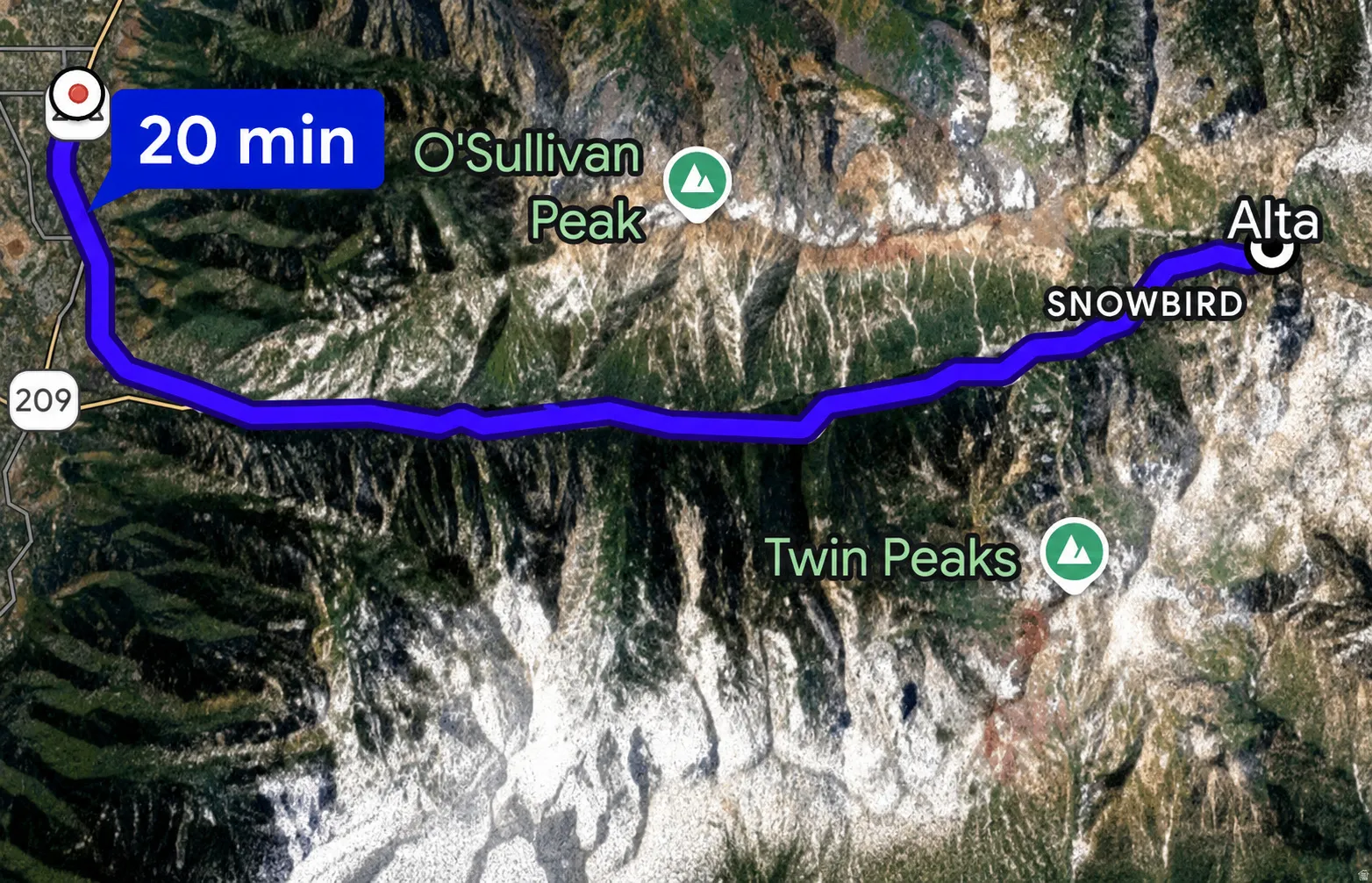 20 Minutes to Alta Ski Resort