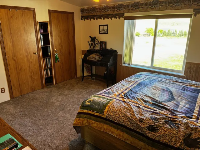 Master bedroom with 2 large closets.