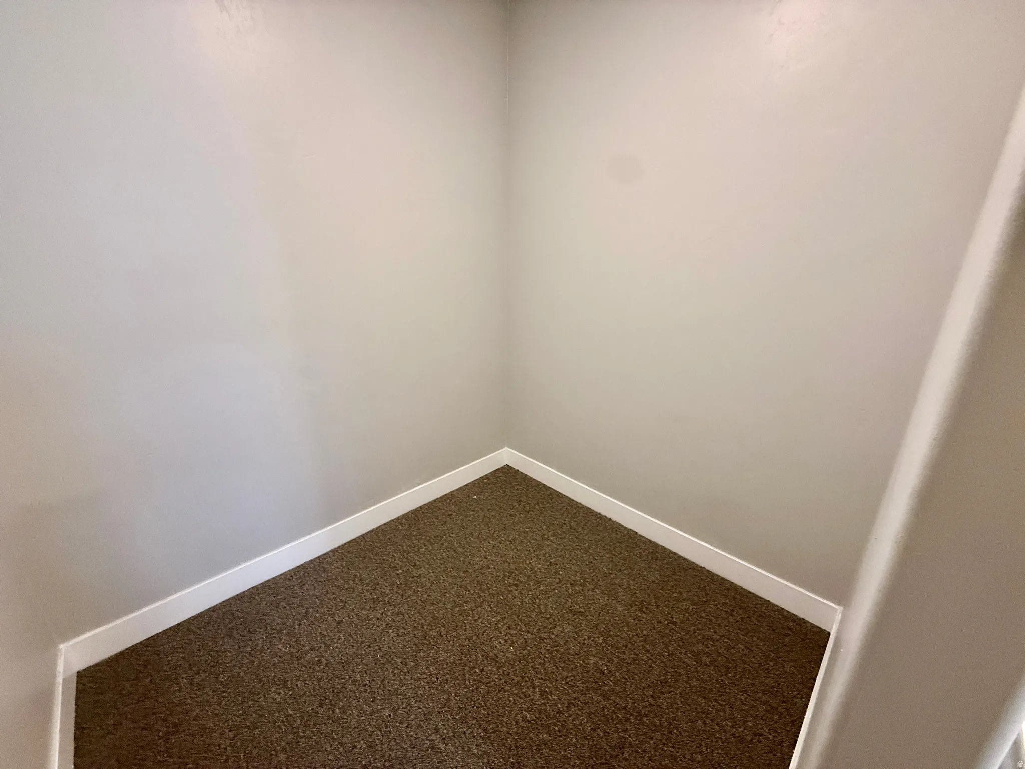 Walk in closet in Master bedroom