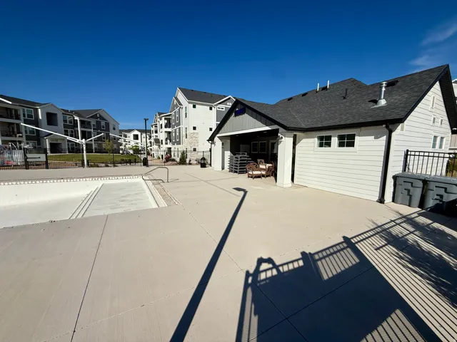 Community pool/playground area