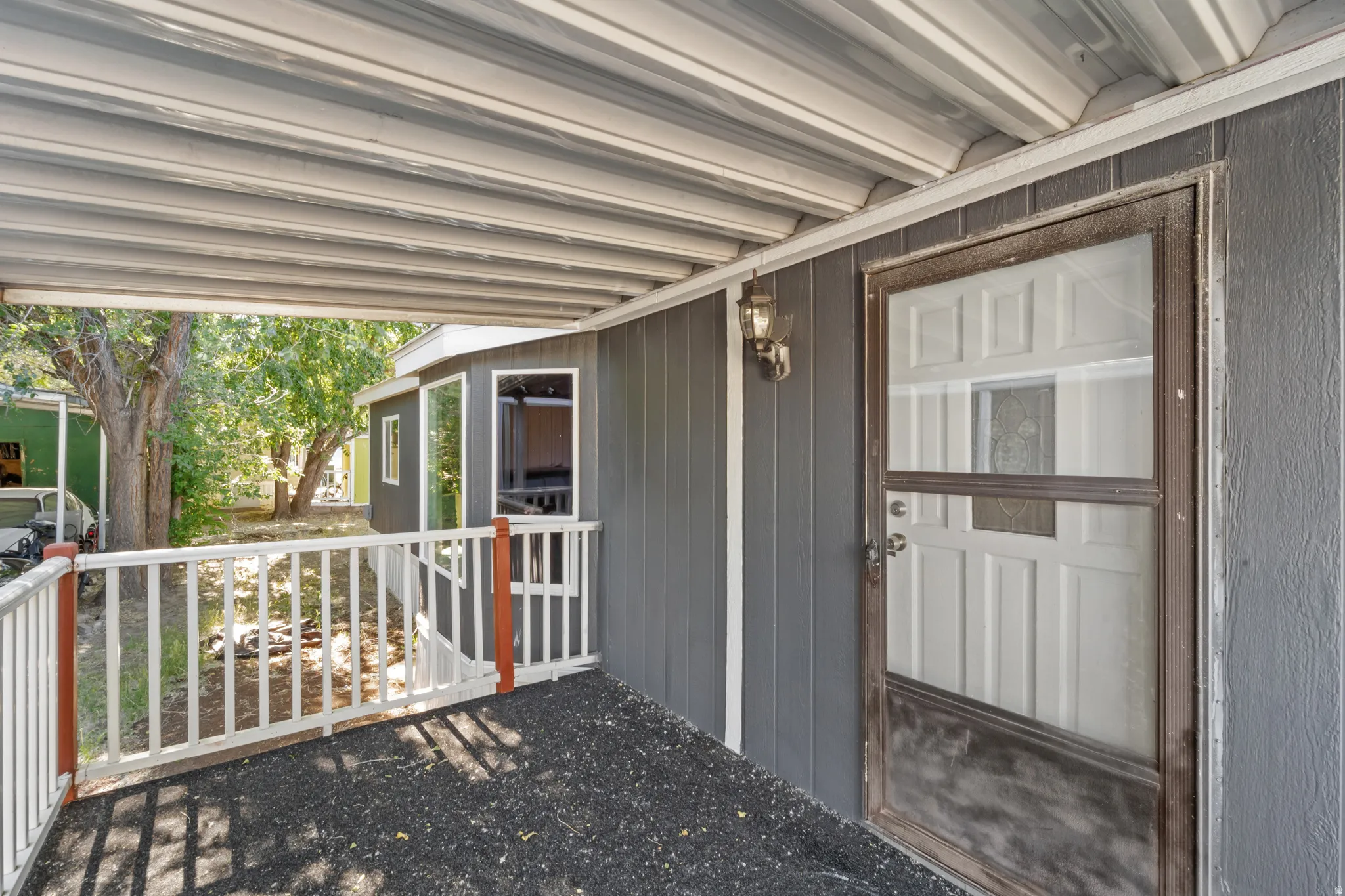 Exterior entry