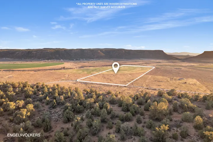 Expansive parcel of undeveloped land featuring varied topography