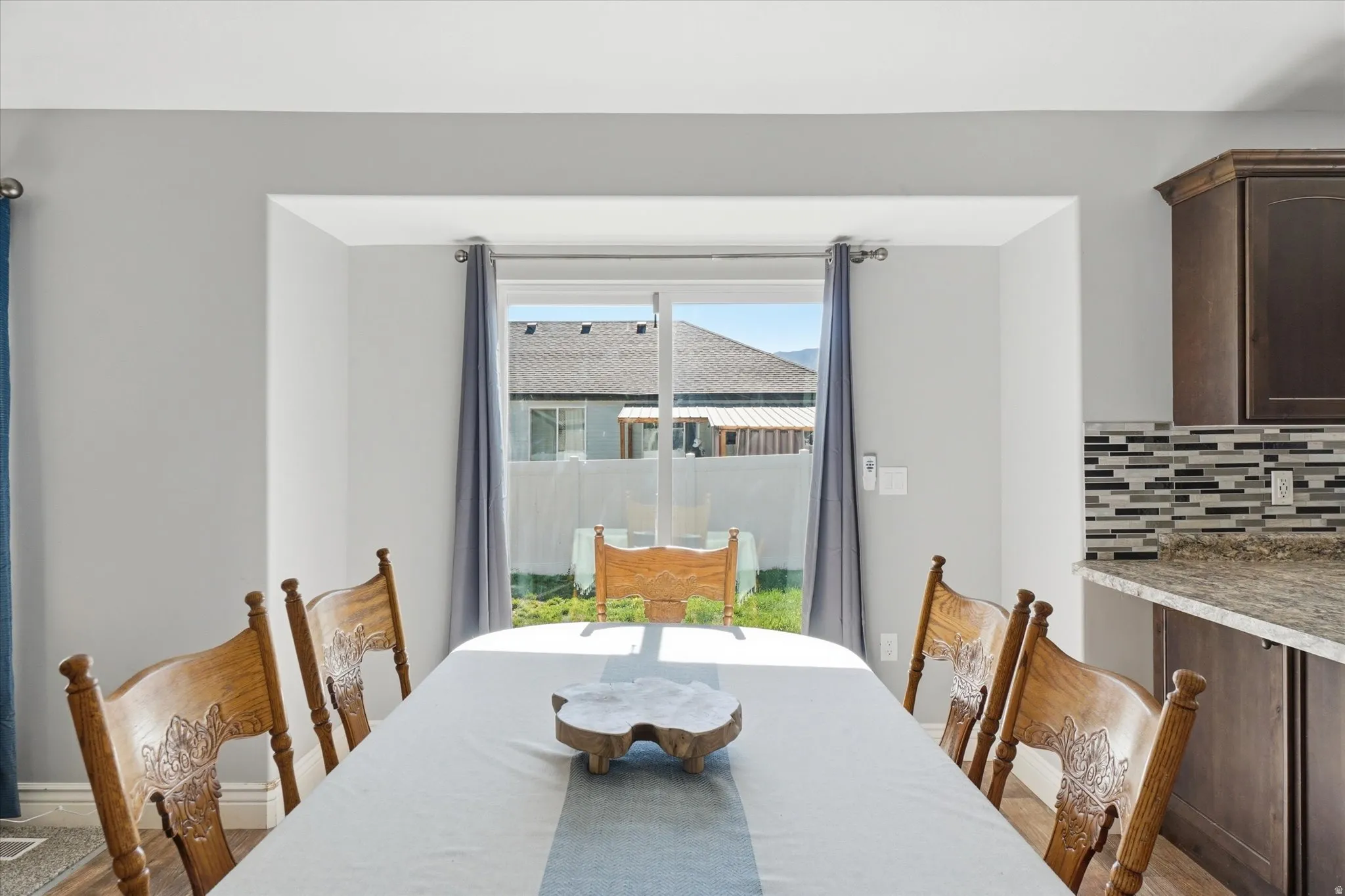 Dining area