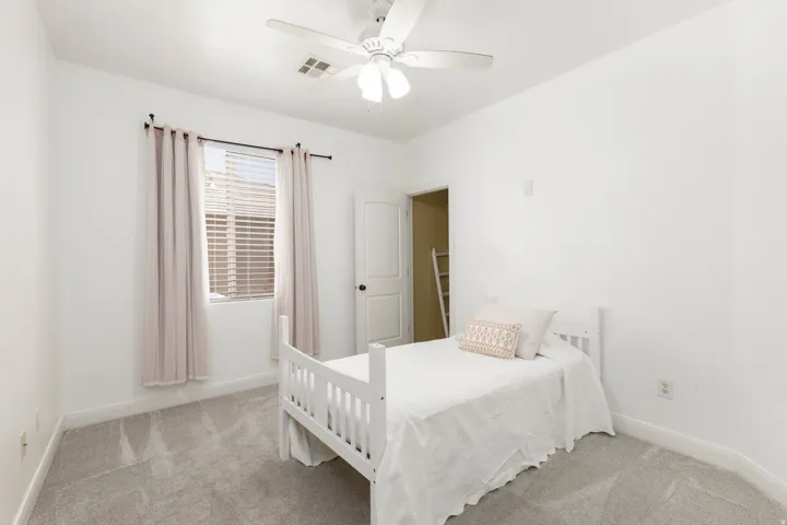 Bedroom 2  with walk in closet