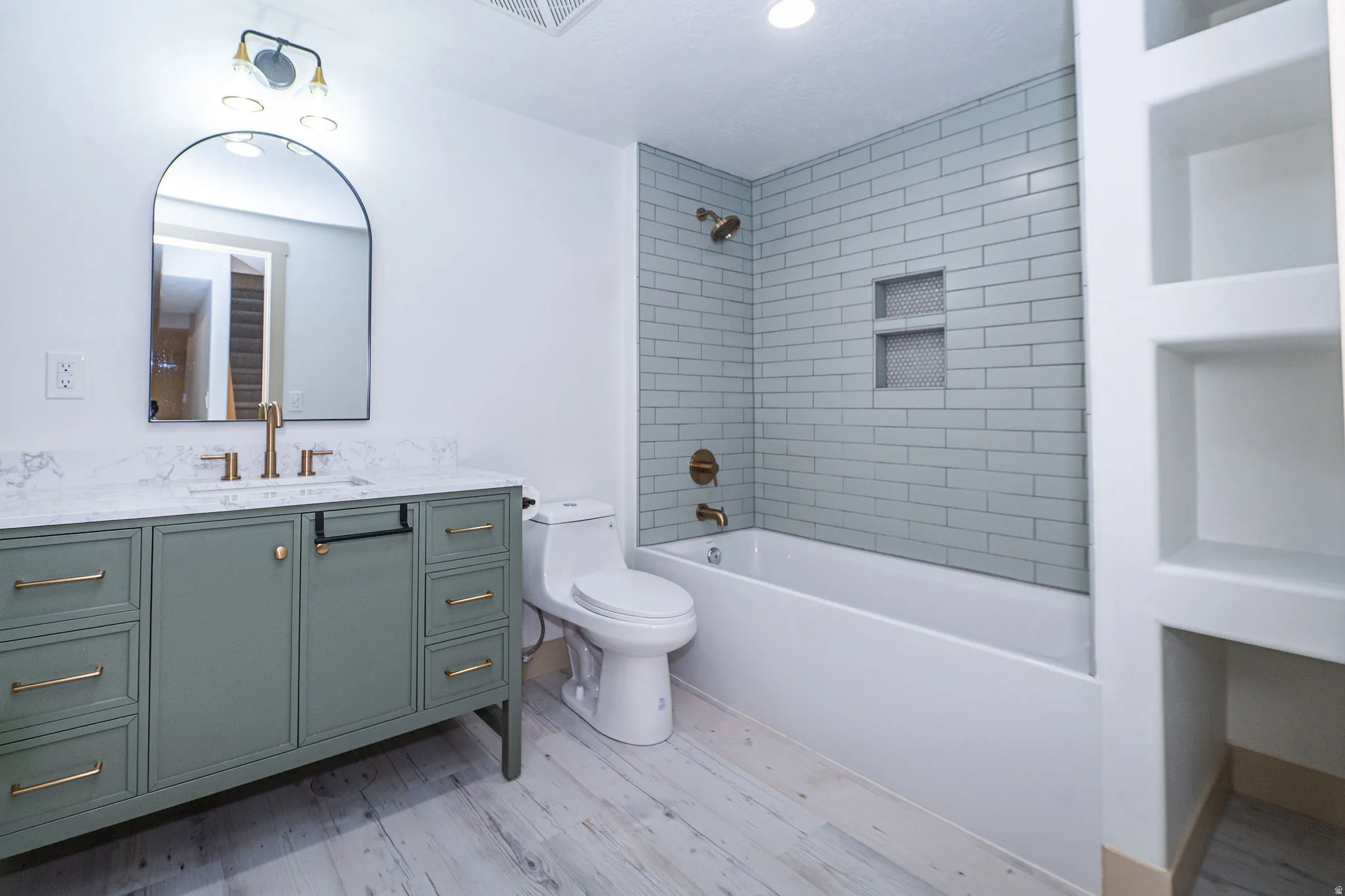 Newly finished downstairs bathroom
