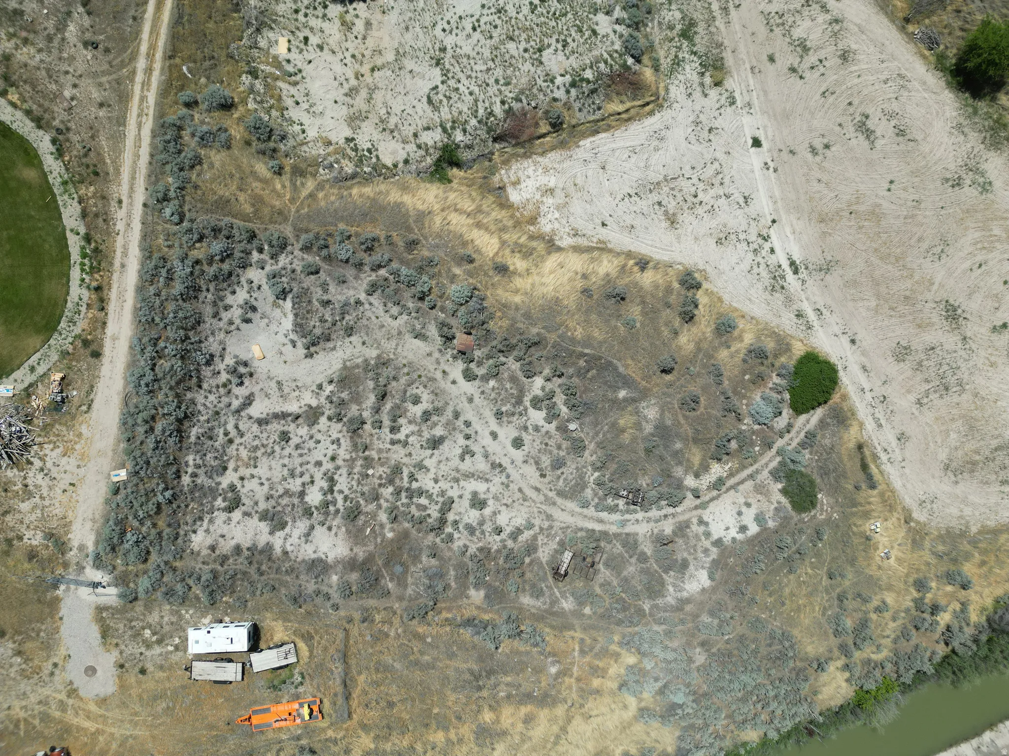 Aerial view - top is west