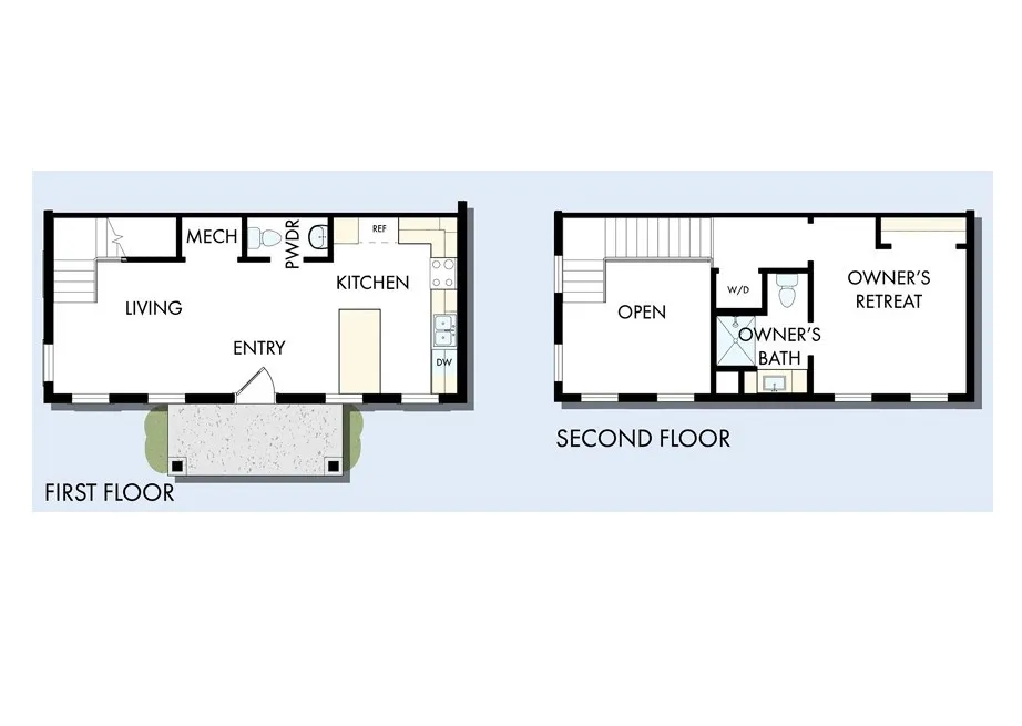 Floor plan of home.