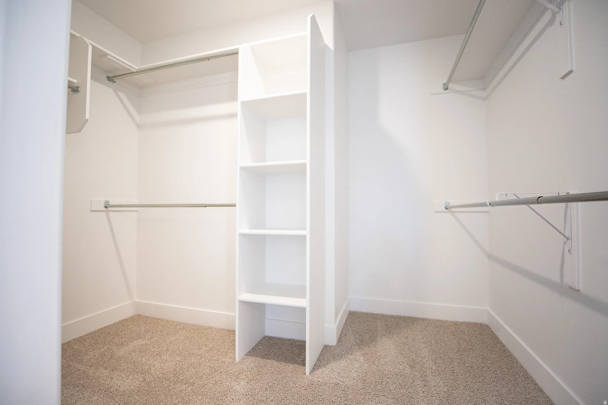 Large walk-in closet for the primary bedroom