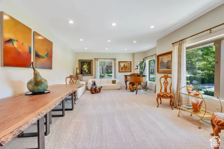 Lots of natural light. Formal living/dining room
