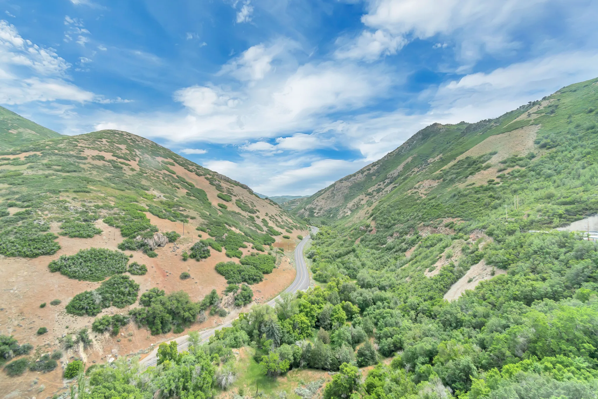 Immigration canyon views from master bedroom windows