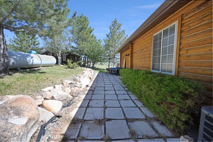 Patio off of the primary bedroom