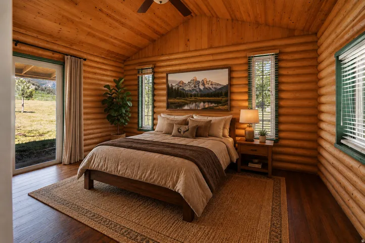Rendering of what the guest cabin could look like