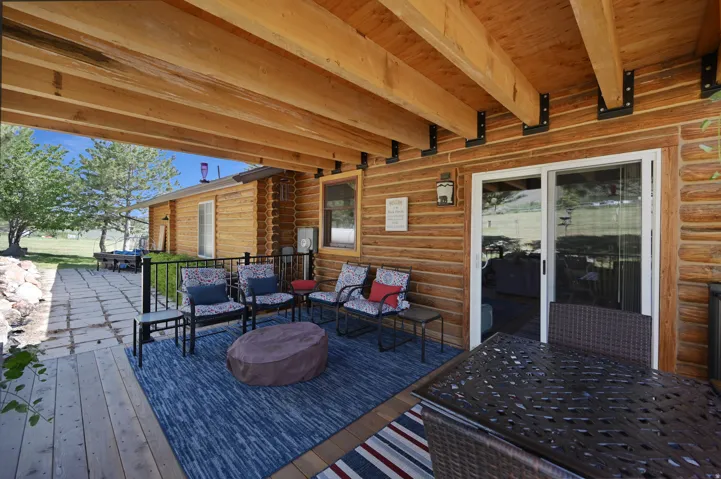 Deck off of the kitchen & Dining Room
