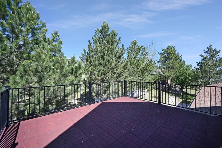 Deck off of the loft