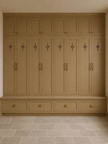 Rendering. Mudroom