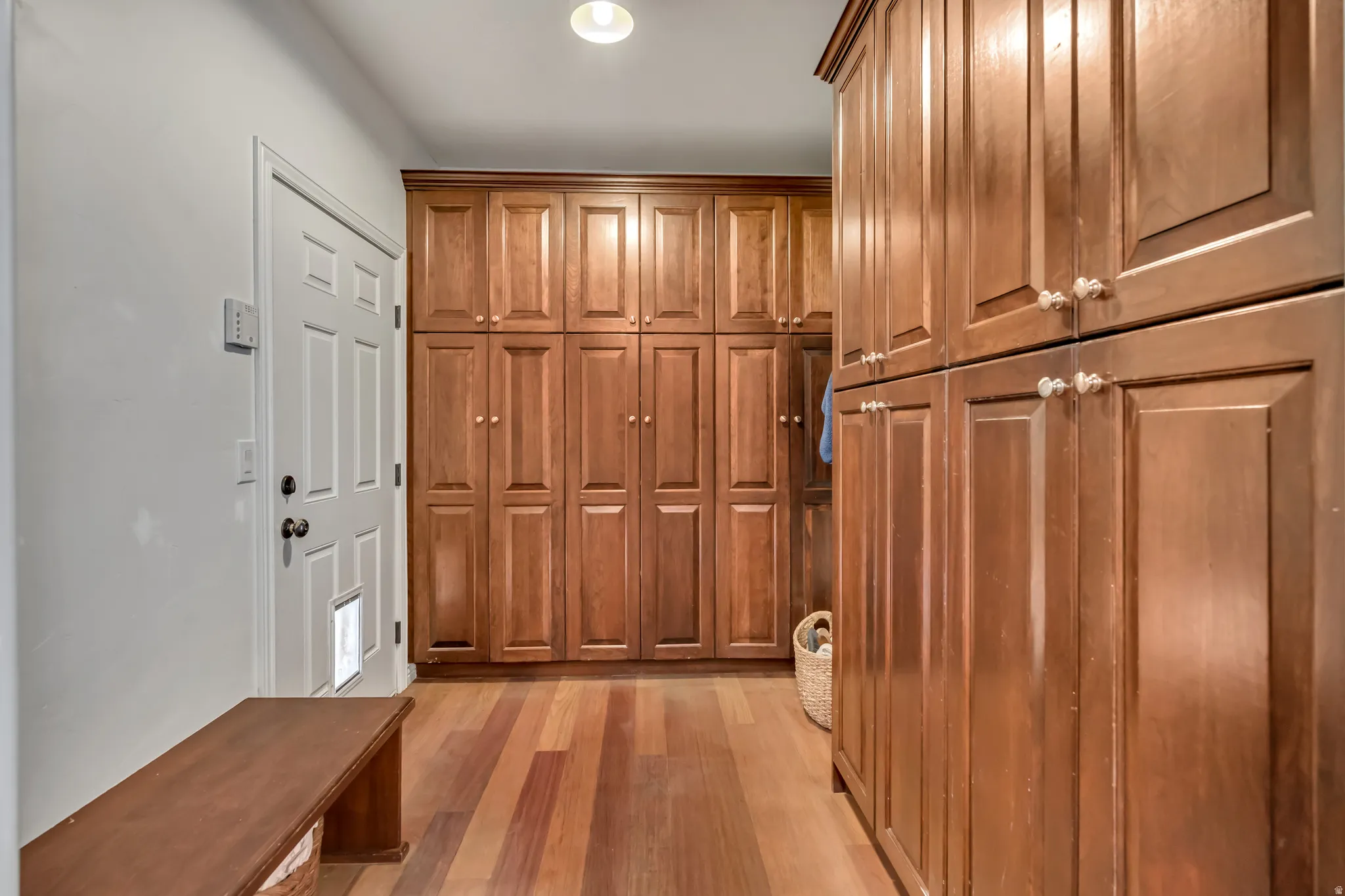 Entry to the garage/ mudroom / pantry