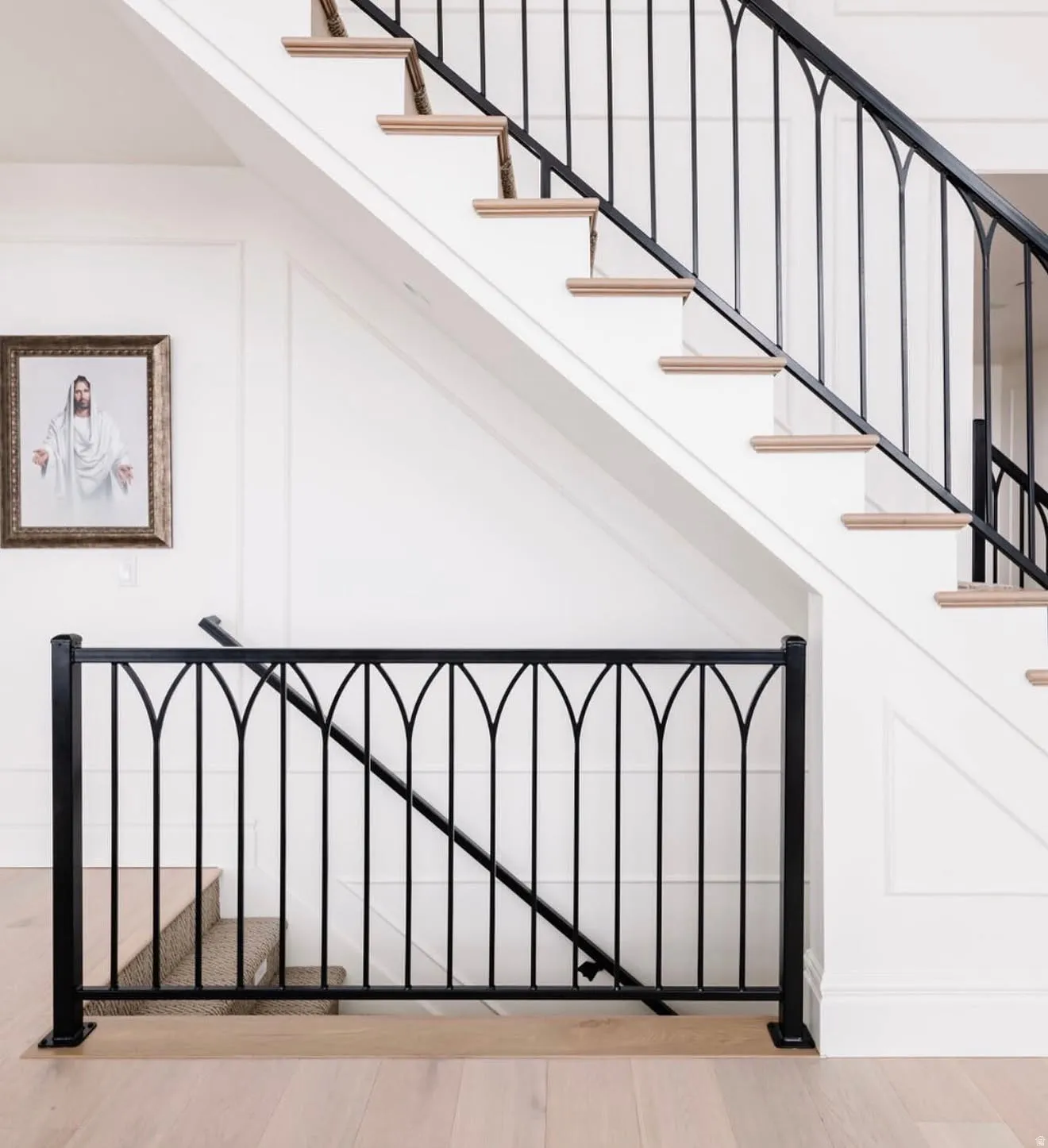 Hardwood flooring on the main level
